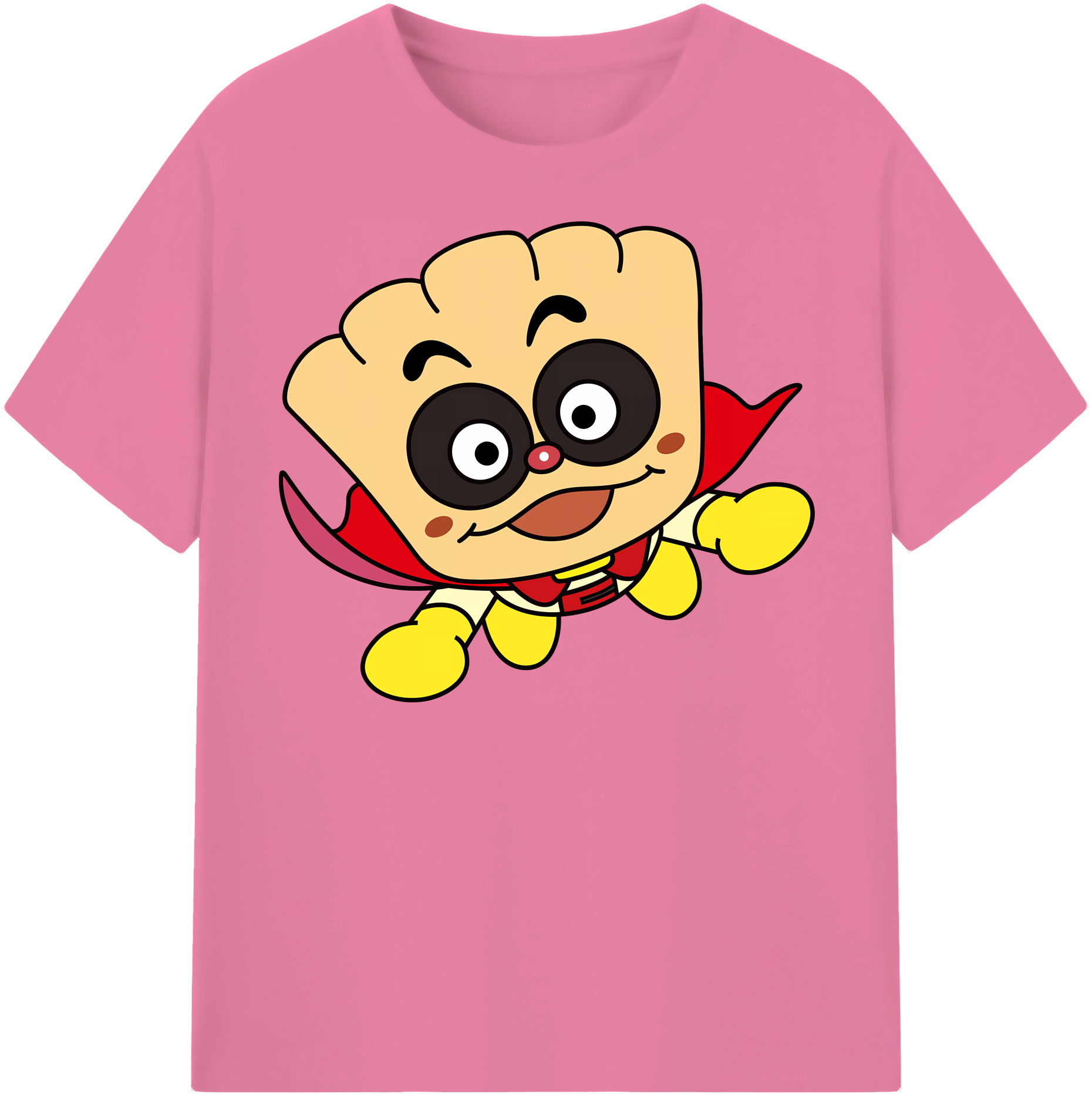 （画像用） アンパンマン Anpanman 綿100％半袖Tシャツ（フロントプリント）